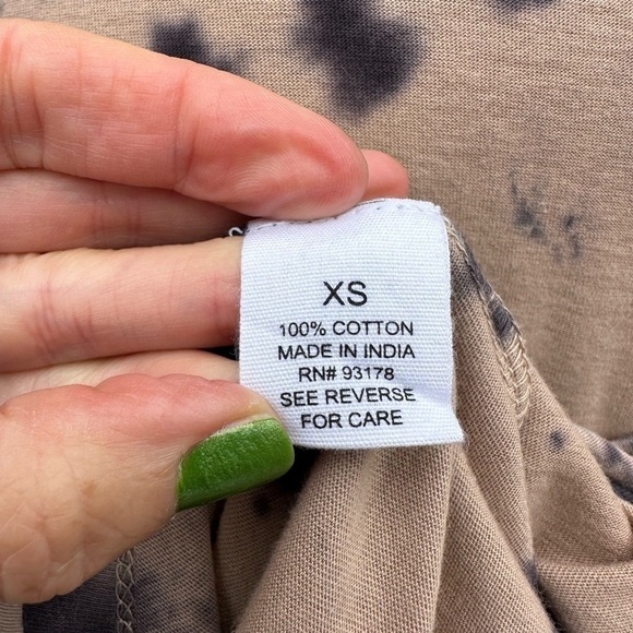 FOR THE REPUBLIC DENIM Tie Dye Cotton Tank Top - Picture 11 of 12